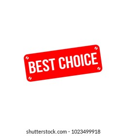 Best Choice Label Vector Template Design