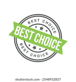 Best Choice Letter Rubber Stamp Template