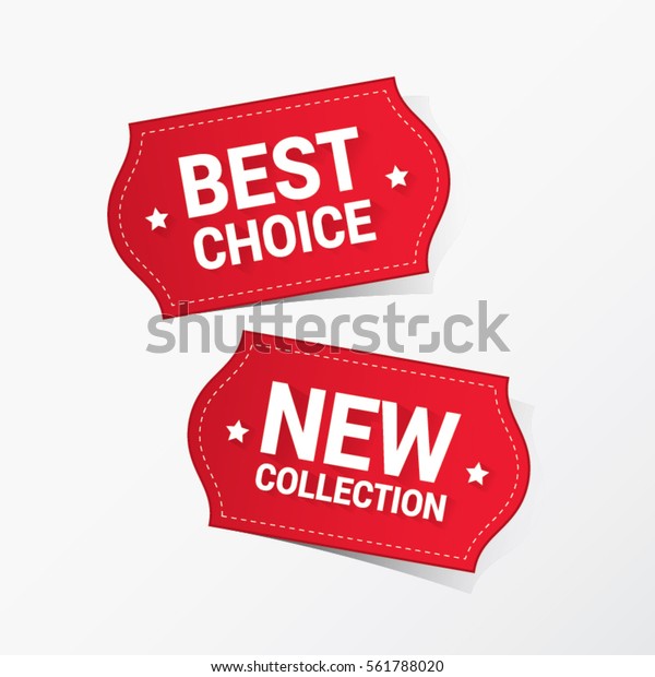 Best Choice New Collection Labels Stock Vector (Royalty Free) 561788020