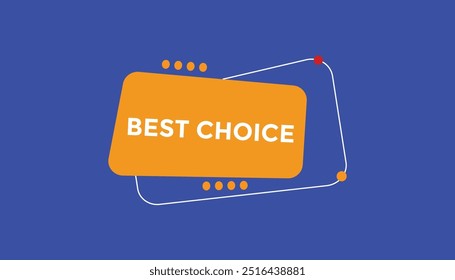 Best choice open button web banner templates. Vector Illustration 