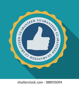 Best Choice Quality Label Set in Flat Modern Design with Long Shadow. Vector Illustration EPS10