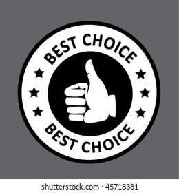 best choice sign