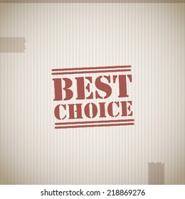 Best choice stamp