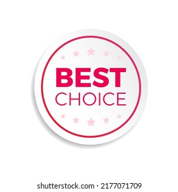 Best Choice Sticker for Shopping Advertising