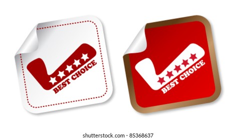 Best choice stickers