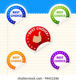 Best Choice Stickers