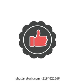 Best choice thumb icons  symbol vector elements for infographic web