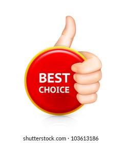 Best choice, vector
