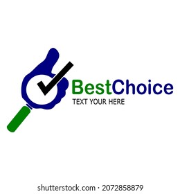best choice vector logo template illustration.This logo suitable for business