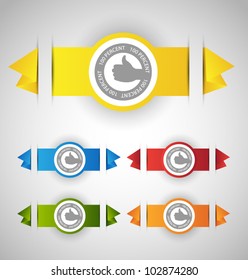 best choice/guarantee labels banners