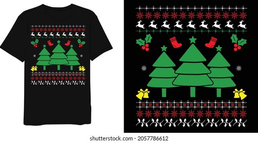 Best Christmas T-shirt Design Template