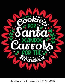 Best Christmas T-shirt Design Vector