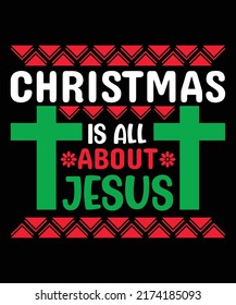 Best Christmas T-shirt Design Vector