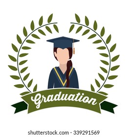 best class graduation design, vector illustration eps10 graphic 