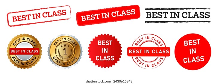 best in class rectangle and circle stamp label seal emblem sign good first quality