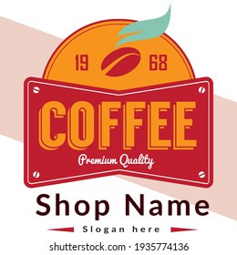 Best Coffe Shop Logo Design Vector