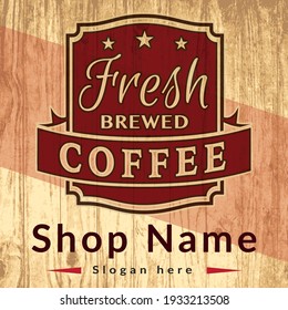 Best Coffee Shop Logo Design Template Vector