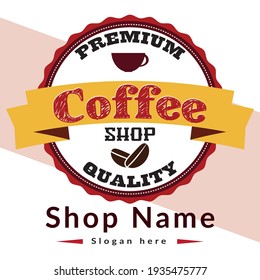 Best Coffee Shop Logo Design Vector