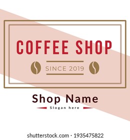 Best Coffee Shop Logo Design Vector