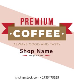 Best Coffee Shop Logo Design Vector
