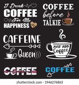 Best Coffee T-shirt Design Bundle