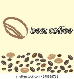 best coffee vector background