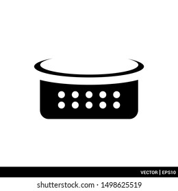 The best Colander icon vector illustration logo template. pictogram. EPS 10