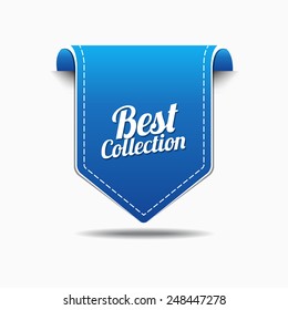 Best Collection Blue Vector Icon Design