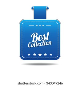 Best Collection Blue Vector Icon Design