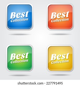 Best Collection Colorful Vector Icon Design