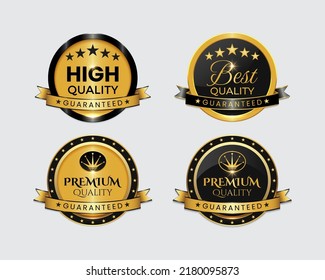 Best collection of premium high quality gold badges and labels