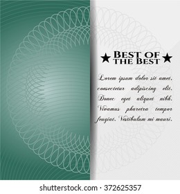 Best of the Best colorful banner