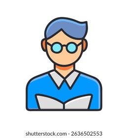 best colorful education icon design