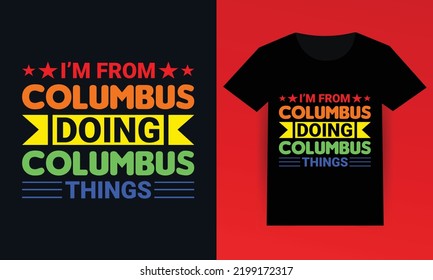 best columbus day t shirt design