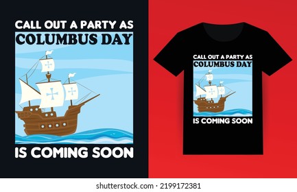 best columbus day t shirt design