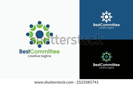 Best Committee Logo fully editable vector template