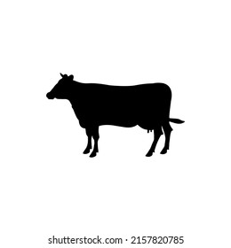 The Best Common European Cattle Silhouette Illustration Image Vector High Quality