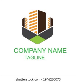Mejor diseño del logotipo del edificio de construcción