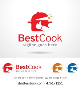 Best Cook Logo Template Design Vector