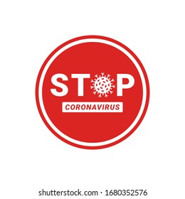 The best corona virus caution icon design and illustration. High-quality vector illustration related to 2019-nCoV in trendy style. Suitable for many purposes.