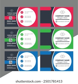  Best Corporate Creative Professional and Modern 
Business Card Template | Elegant Visiting Card Design | Company Trending
Card Design Vector | Stylish Design Brand With Various Colors
