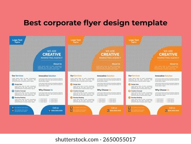 BEST CORPORATE FLYER DESIGN TEMPLATE 