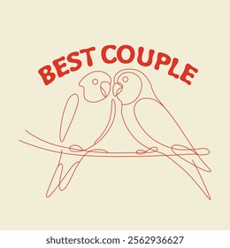 Best couple valentine t-shirt design