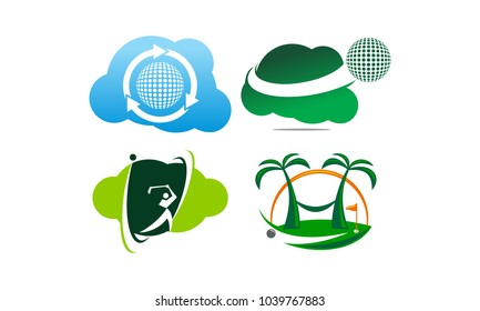 Best Course Golf Template Set