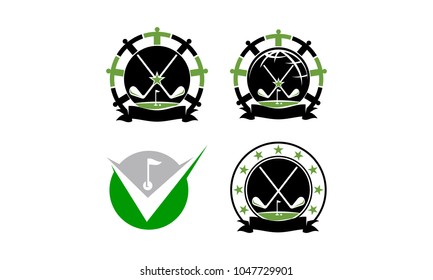 Best Course Golf Template Set