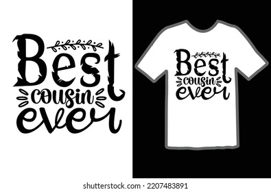 Best cousin ever svg design