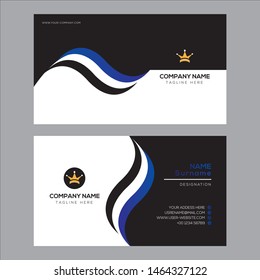 Best Creative Business Card Vector Design template