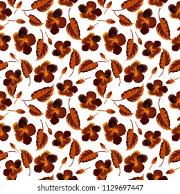 Best creative design for poster, flyer, presentation. Vector. Aloha Hawaii, Luau Party invitation with red, orange and white hibiscus flowers. Aloha T-Shirt design.