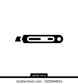 The best Cutter icon vector, illustration logo template in trendy style. Suitable for many purposes.