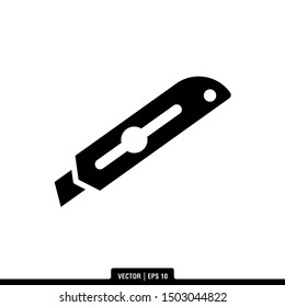 The best Cutter icon vector, illustration logo template in trendy style. Suitable for many purposes.